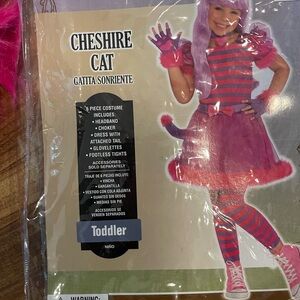 Cheshire Cat Toddler Costume - Pink and Purple